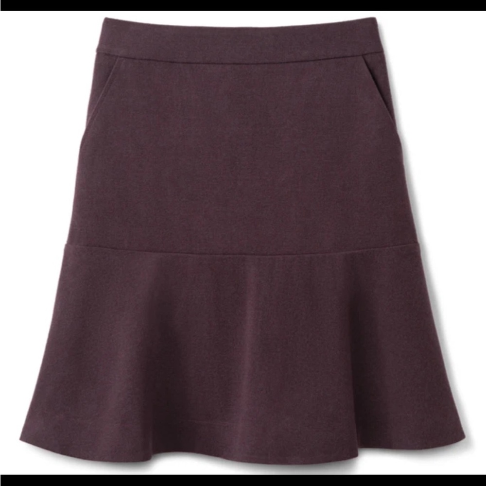 CAbi Women's Tulip Skirt in Deep Purple